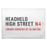 Headheld High Street  Placemats