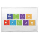 Ba|l|li|n
 R|a|llin  Placemats