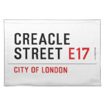 Creacle Street  Placemats