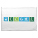 WELCOME  Placemats