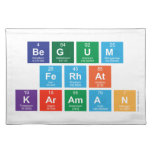 BEGUM
 FERHAT
 KARAMAN  Placemats