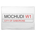MOCHUDI  Placemats