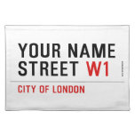 Your Name Street  Placemats