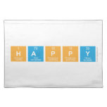 HAPPY  Placemats