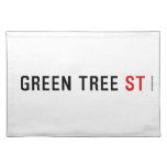 Green Tree  Placemats
