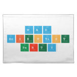 MAD 
 SCIENTIST
 PARTY  Placemats