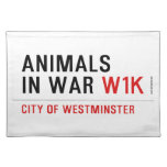 animals in war  Placemats