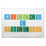 Willey
 D
 Sutton  Placemats