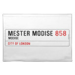Mester Modise  Placemats