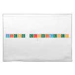 science experiments
   Placemats