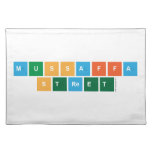 Mussaffa
 Street  Placemats