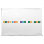 Periodic Name Project  Placemats