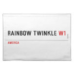 rainbow twinkle  Placemats