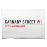 Carnaby street  Placemats