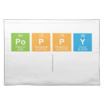 Poppy
   Placemats