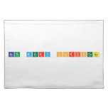 Beth Merry Christmas  Placemats