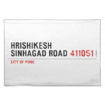 HrishiKesh Sinhagad Road  Placemats