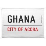 GHANA  Placemats