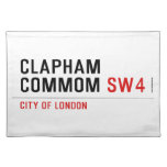 Clapham Commom  Placemats