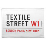 Textile Street  Placemats