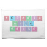 Periodic
 Table
 Writer  Placemats