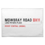 Mowbray Road  Placemats