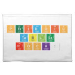 PERIDOIC
 TABLES
 ROCK!  Placemats