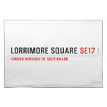 Lorrimore Square  Placemats