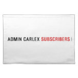 Admin carLEX  Placemats