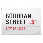 Bodhran Street  Placemats
