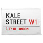 Kale Street  Placemats