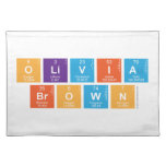 Olivia
 Brown  Placemats