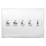 SCRUGGS  Placemats