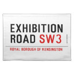 exhibition ROAD  Placemats