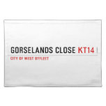 Gorselands Close  Placemats