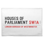 houses of parliament  Placemats