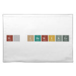M. Chemiker  Placemats
