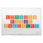 Rithvich
 Rocks
 Chemistry  Placemats