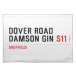 Dover Road  Damson Gin  Placemats