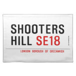 Shooters  Hill  Placemats