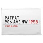 Patpat 906 ave nw  Placemats
