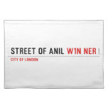 Street of anil  Placemats