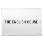 The English HOUSE  Placemats