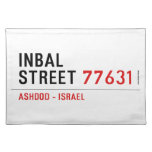 Inbal Street  Placemats