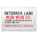 Intorrek Lane   Placemats