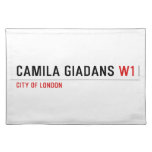 Camila Giadans  Placemats