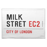 Milk  Stret  Placemats