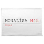 MONALİSA  Placemats