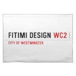 FitiMi Design  Placemats