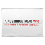 Kingsbridge Road  Placemats